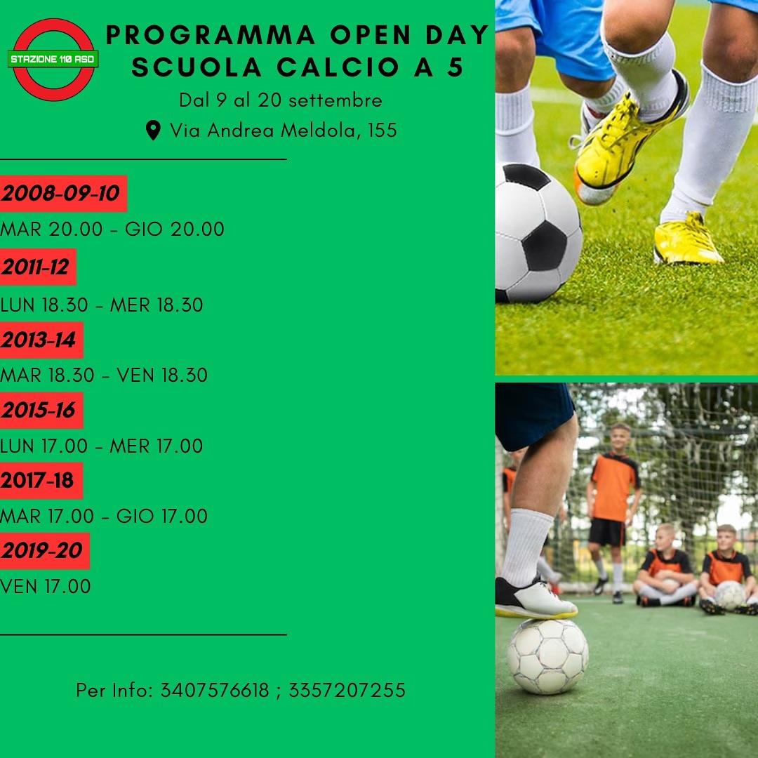 scuola calcio